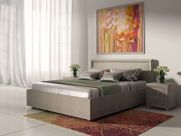 На фото романтическая спальня с кроватью Bergamo в стиле прованс